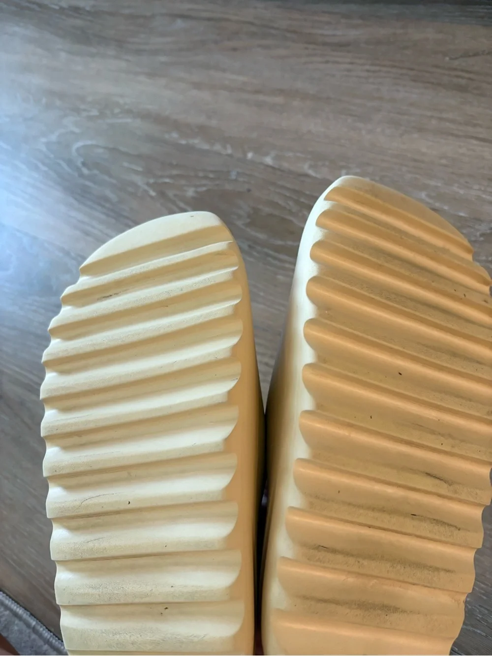 Yeezy Slide Sandals in Yellow